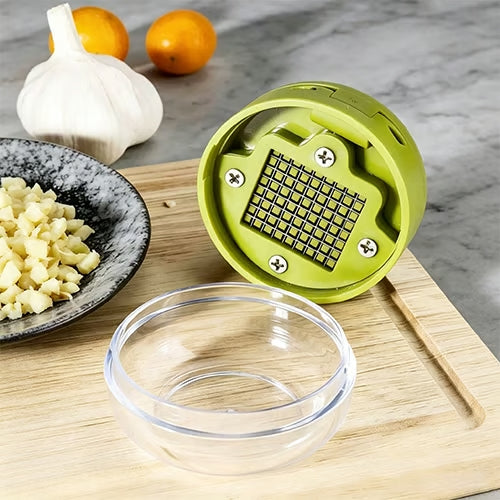 Press-Down Garlic Chopper