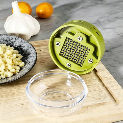 Press-Down Garlic Chopper