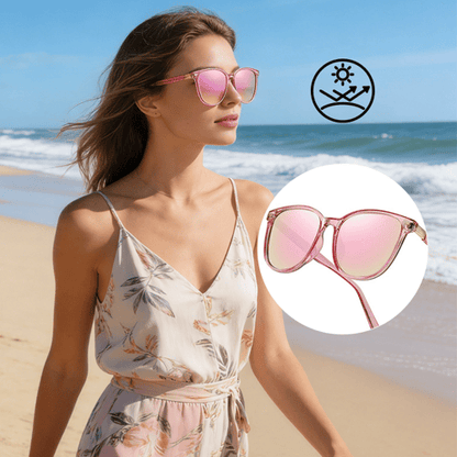 Women’s Polarised Oversized Sunglasses