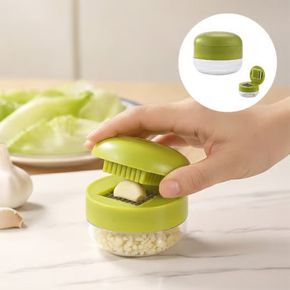 Press-Down Garlic Chopper