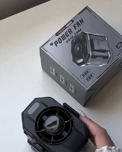 Rechargeable Clip On Waist Fan