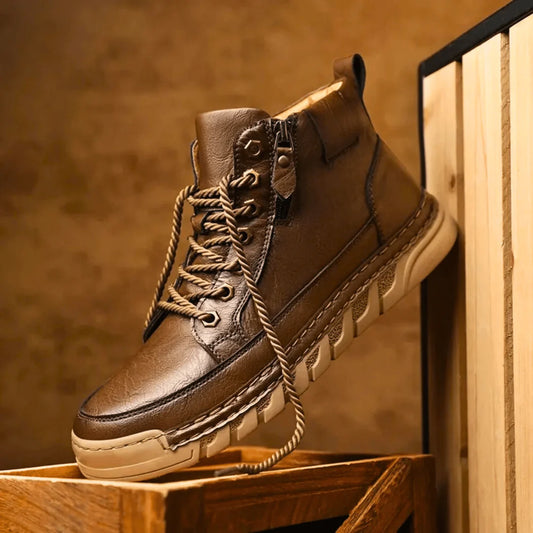 Men’s Premium Leather Urban Ankle Boots