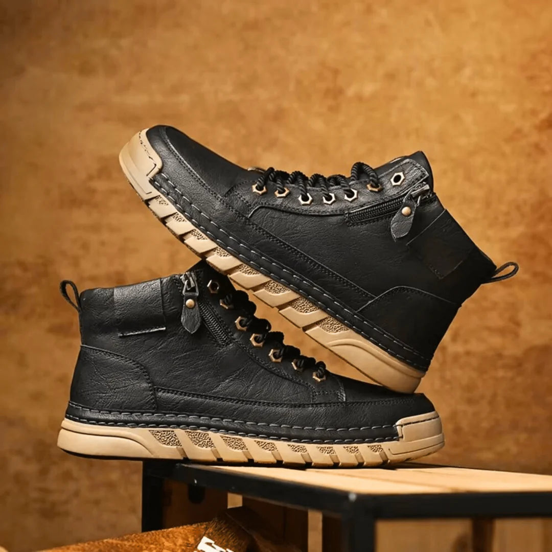 Men’s Premium Leather Urban Ankle Boots