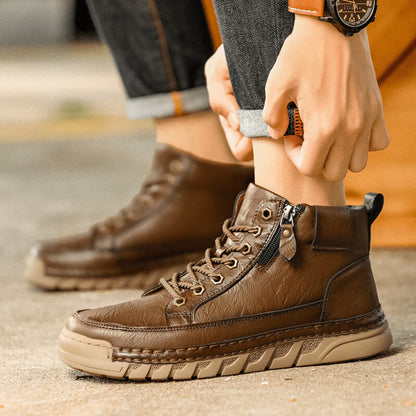 Men’s Premium Leather Urban Ankle Boots