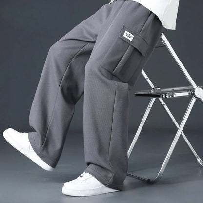 Men’s Oversized Utility Cargo Trousers