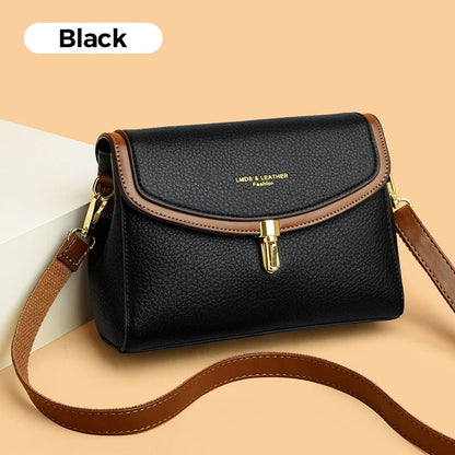Elegant Women's Crossbody Bag in a Uniform Color