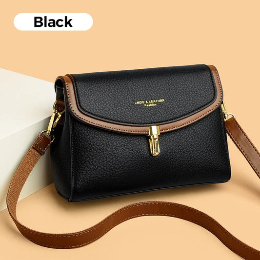 Elegant Women's Crossbody Bag in a Uniform Color