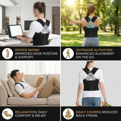 Adjustable Back Posture Support Belt
