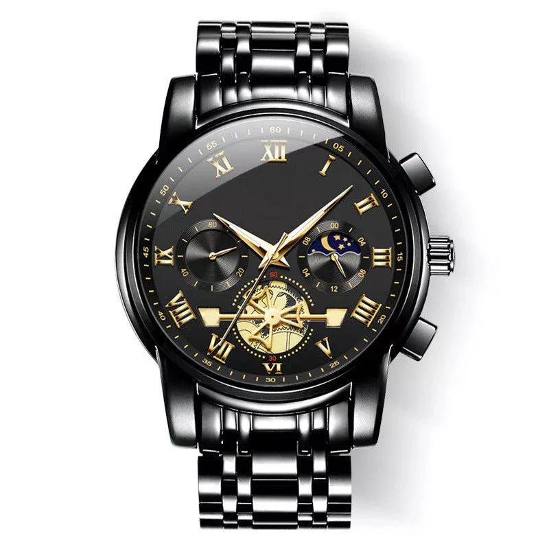 Men's Dodecagon Quartz Watch