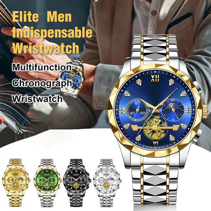 Men's Dodecagon Quartz Watch