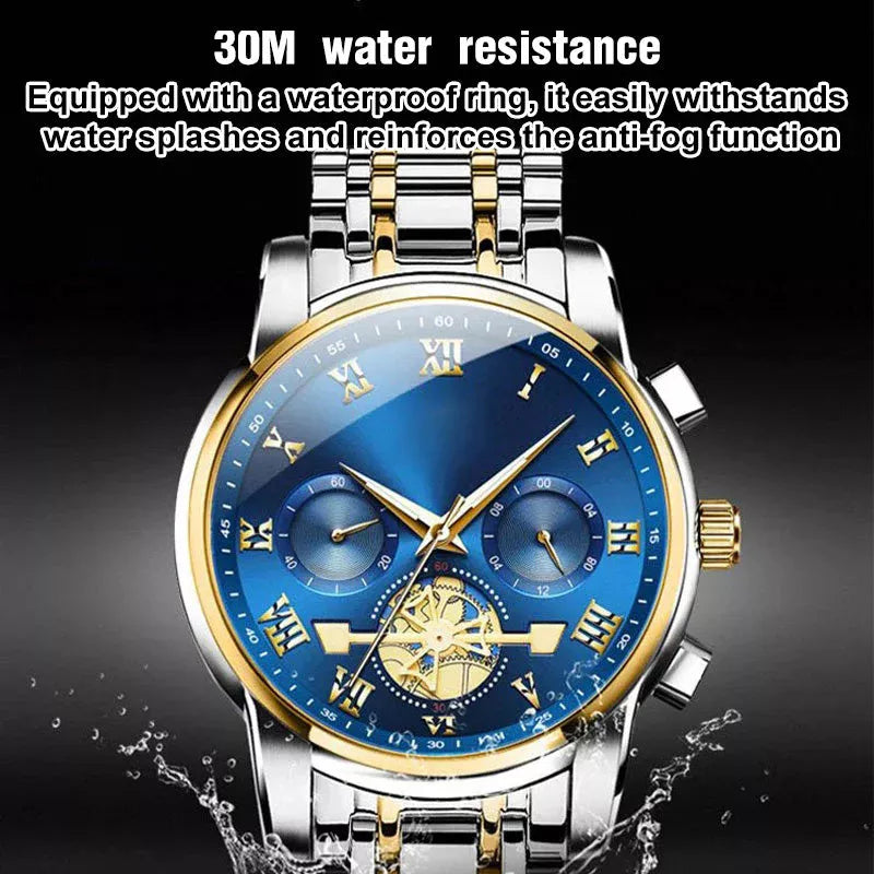 Men's Dodecagon Quartz Watch