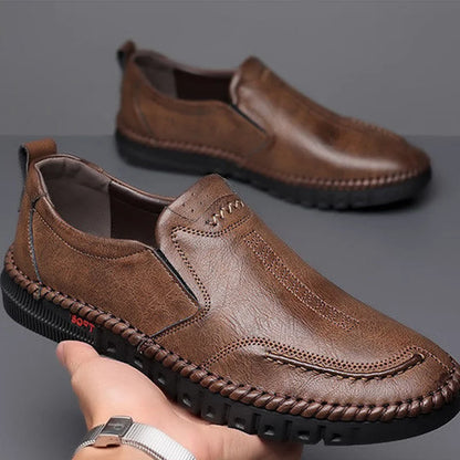 Casual Comfy Leather-Look Loafer
