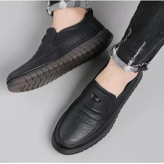 Men's Comfortable Casual Leather-Look Shoes