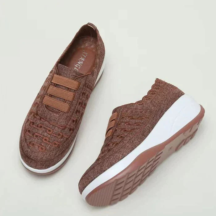 Women Mesh Round Toe Comfort Shoes