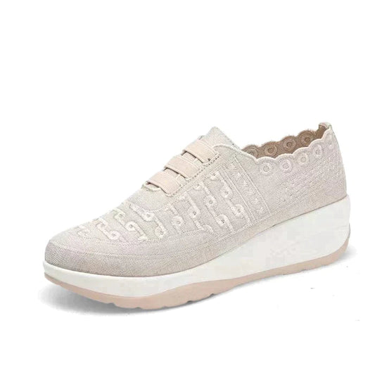 Women Mesh Round Toe Comfort Shoes