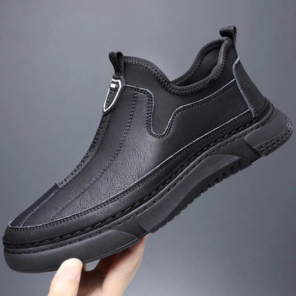 Men's Casual Soft Sole Leather-Look Shoes