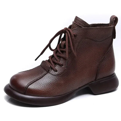 Autumn Harmony Leather-look Boots