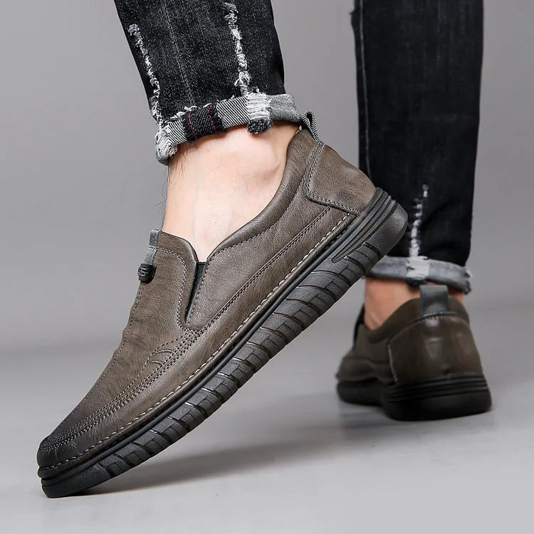 Men's Comfortable Casual Leather-Look Shoes