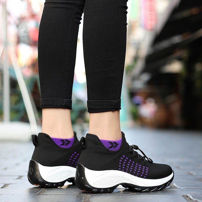 Women's Breathable Slip-On Walking Shoes