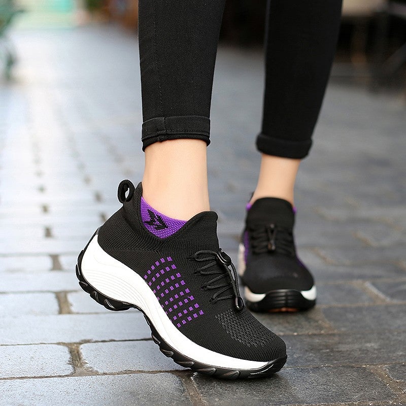 Women's Breathable Slip-On Walking Shoes