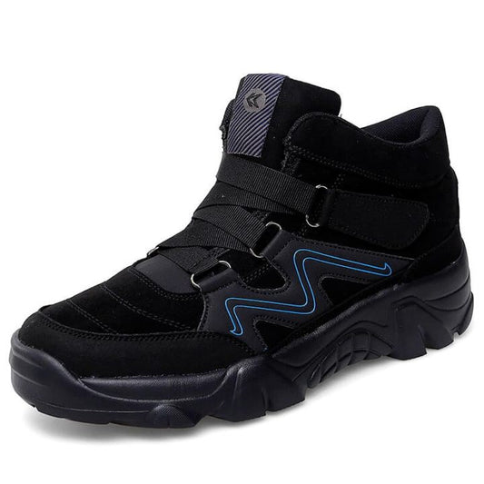 Women's Slip On Walking Sneakers Comfortable Hiking Fashion High Top Boots