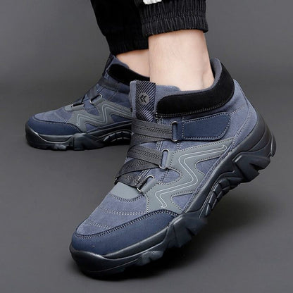 Women's Slip On Walking Sneakers Comfortable Hiking Fashion High Top Boots