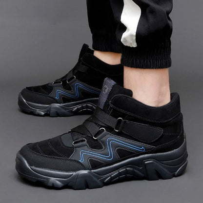 Women's Slip On Walking Sneakers Comfortable Hiking Fashion High Top Boots