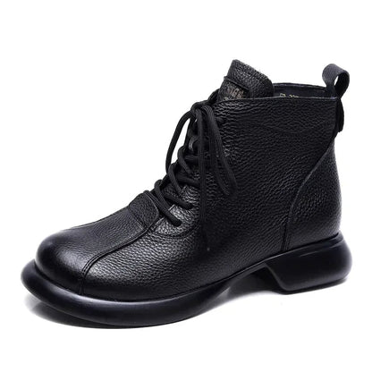 Autumn Harmony Leather-look Boots
