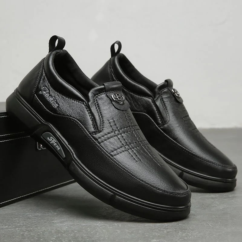 Men's Casual Leather-Look Shoes