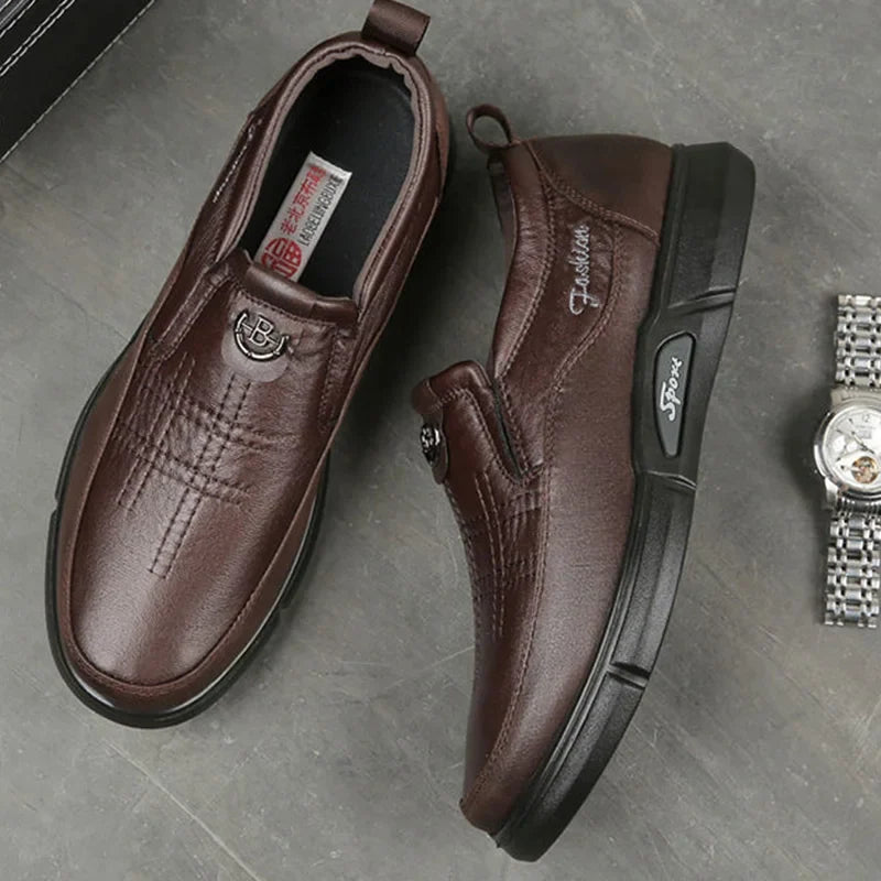 Men's Casual Leather-Look Shoes