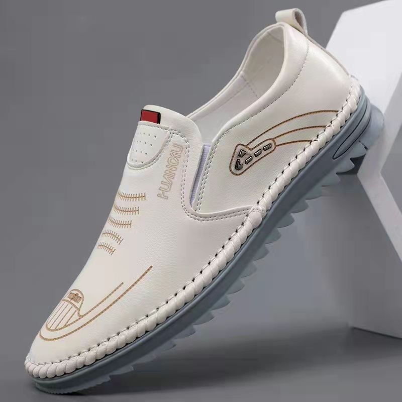 Men's New Tendon Sole Casual Leather-Look Shoes