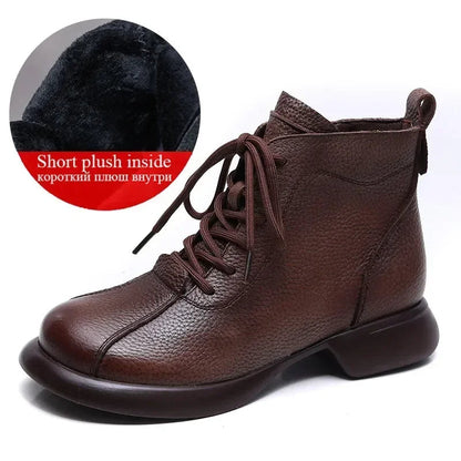 Autumn Harmony Leather-look Boots