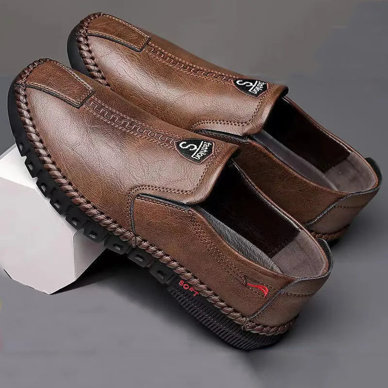 Casual Comfy Leather-Look Loafer