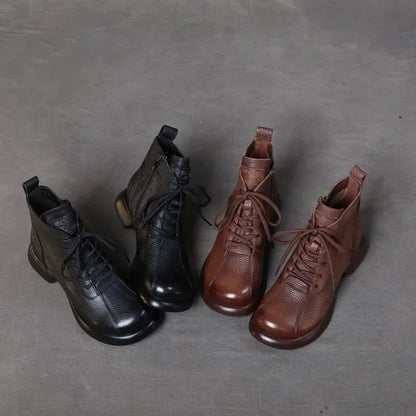 Autumn Harmony Leather-look Boots
