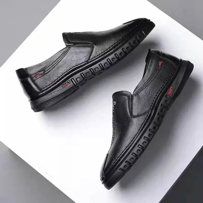 Casual Comfy Leather-Look Loafer