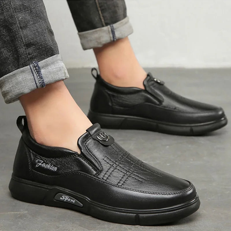 Men's Casual Leather-Look Shoes