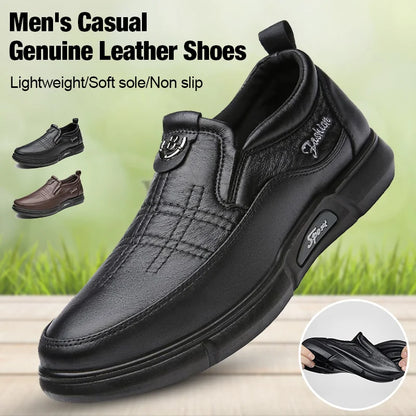 Men's Casual Leather-Look Shoes