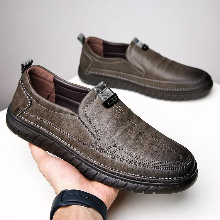 Men's Comfortable Casual Leather-Look Shoes