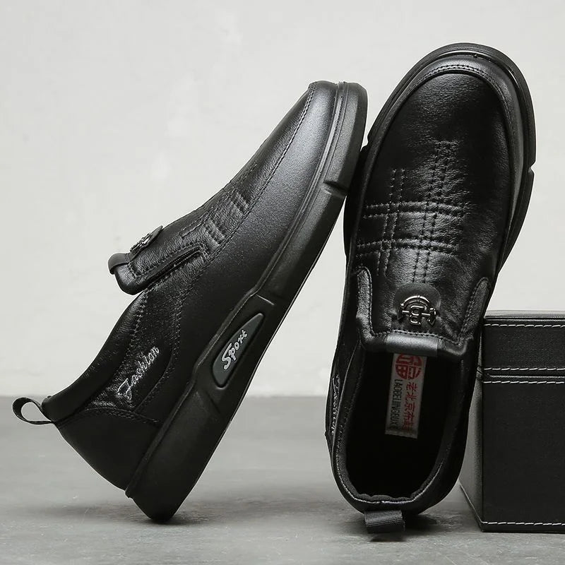 Men's Casual Leather-Look Shoes