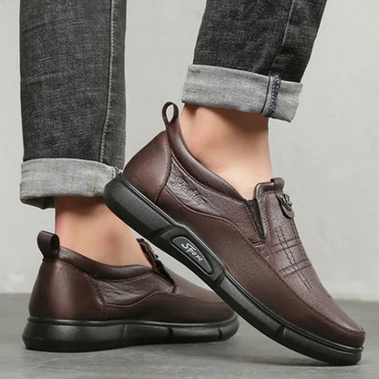 Men's Casual Leather-Look Shoes