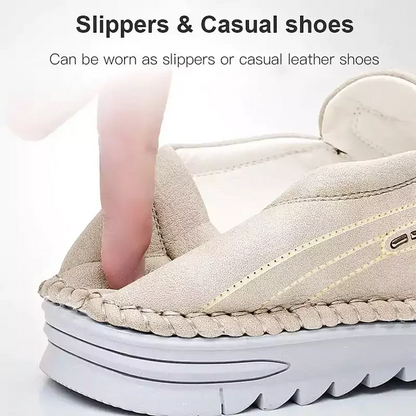 Men's New Tendon Sole Casual Leather-Look Shoes
