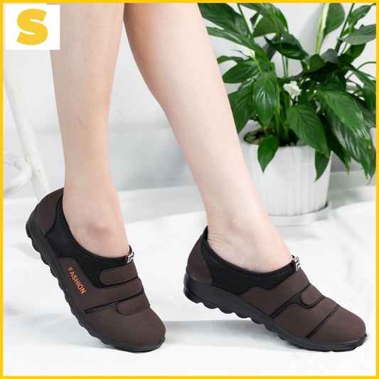 Women's orthopedic breathable soft sole shoes