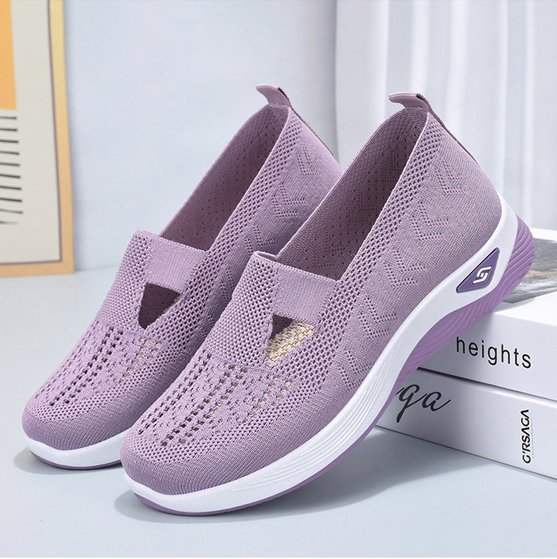 Women's Woven Breathable Soft Sole Shoes