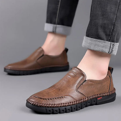 Casual Comfy Leather-Look Loafer