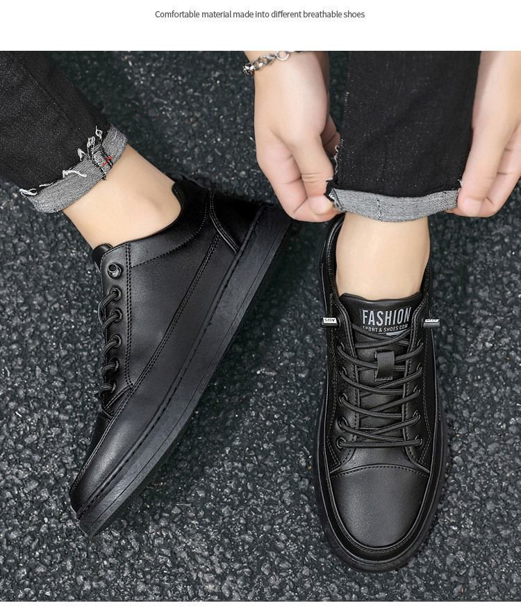 Men's Casual All-Match Leather-Look Shoes