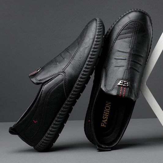 Men’s Slip-on Business Casual Leather-Look Shoes