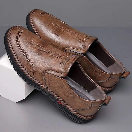 Casual Comfy Leather-Look Loafer