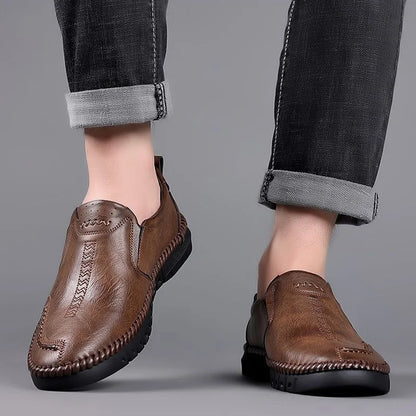 Casual Comfy Leather-Look Loafer