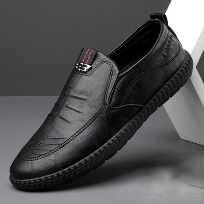 Men’s Slip-on Business Casual Leather-Look Shoes