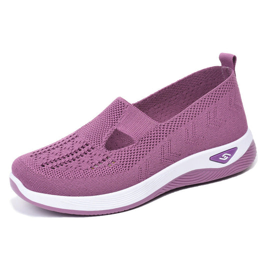 Women's Woven Breathable Soft Sole Shoes